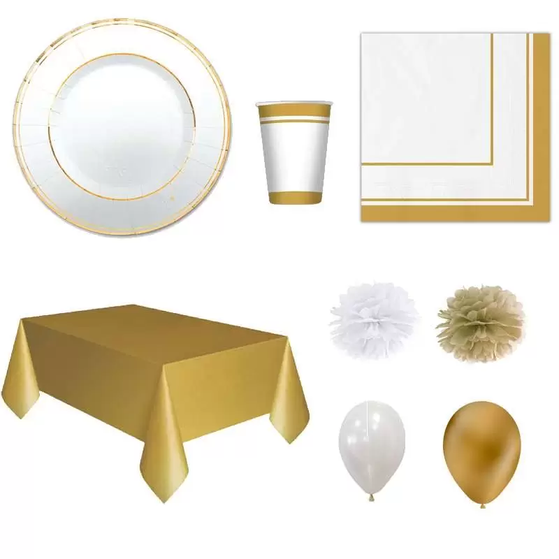 KIT N.49 CLASSIC ORO GOLD - SET FESTA ORO E BIANCO