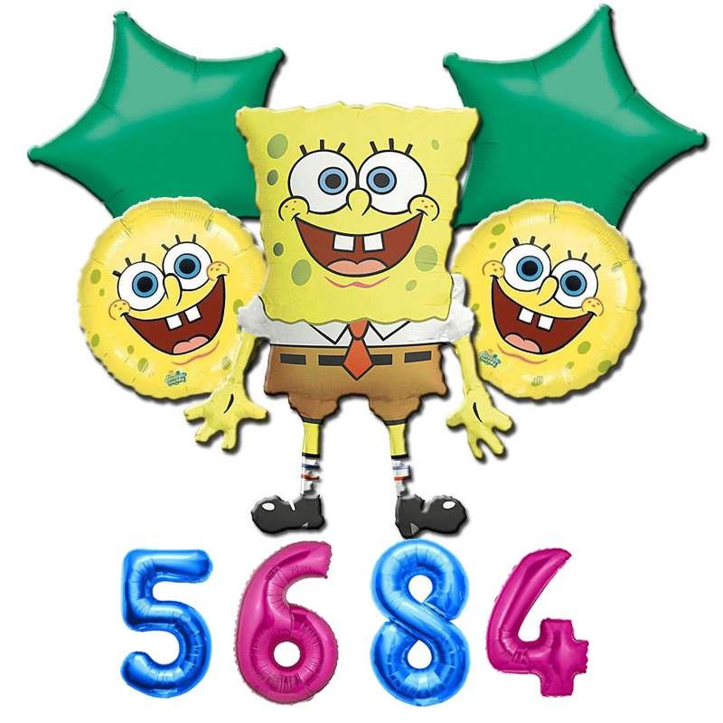 Spongebob compleanno decorazione palloncino Foil Patrick Star Set