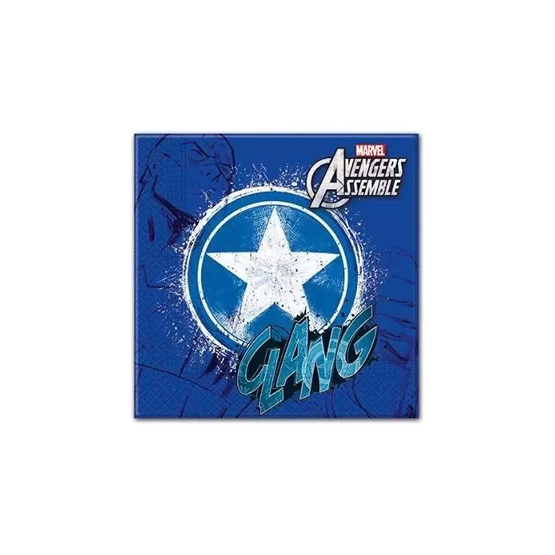 KIT N.65 CAPITAN AMERICA – ACCESSORI FESTA PER 8 BAMBINI SUPER EROI