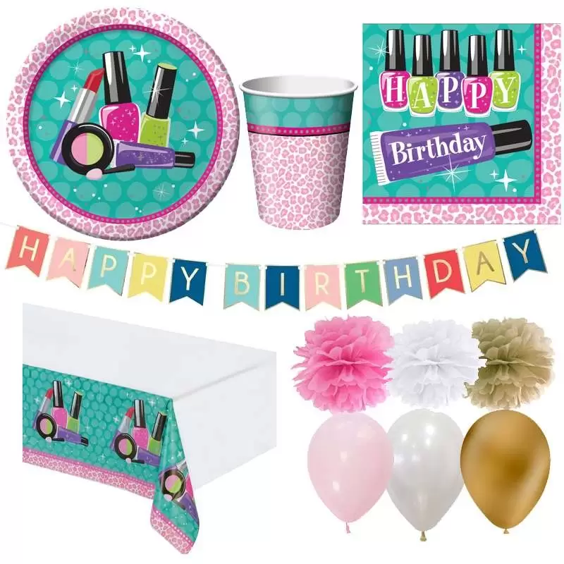 KIT N.65 MAKE UP – ACCESSORI COMPLEANNO PER 8