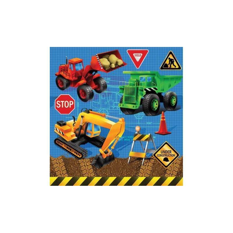 KIT N.65 UNDER CONSTRUCTION – ACCESSORI COMPLEANNO PER 8