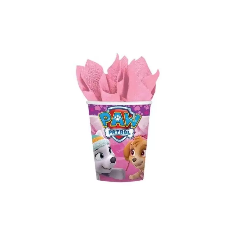 BICCHIERI PAW PATROL GIRL - 8 PZ