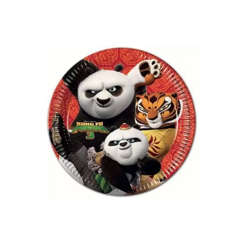 Kit n.65 Kung fu Panda - articoli tavola per 8