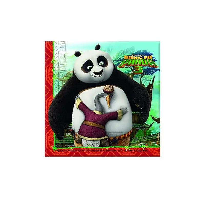 Kit n.65 Kung fu Panda - articoli tavola per 8