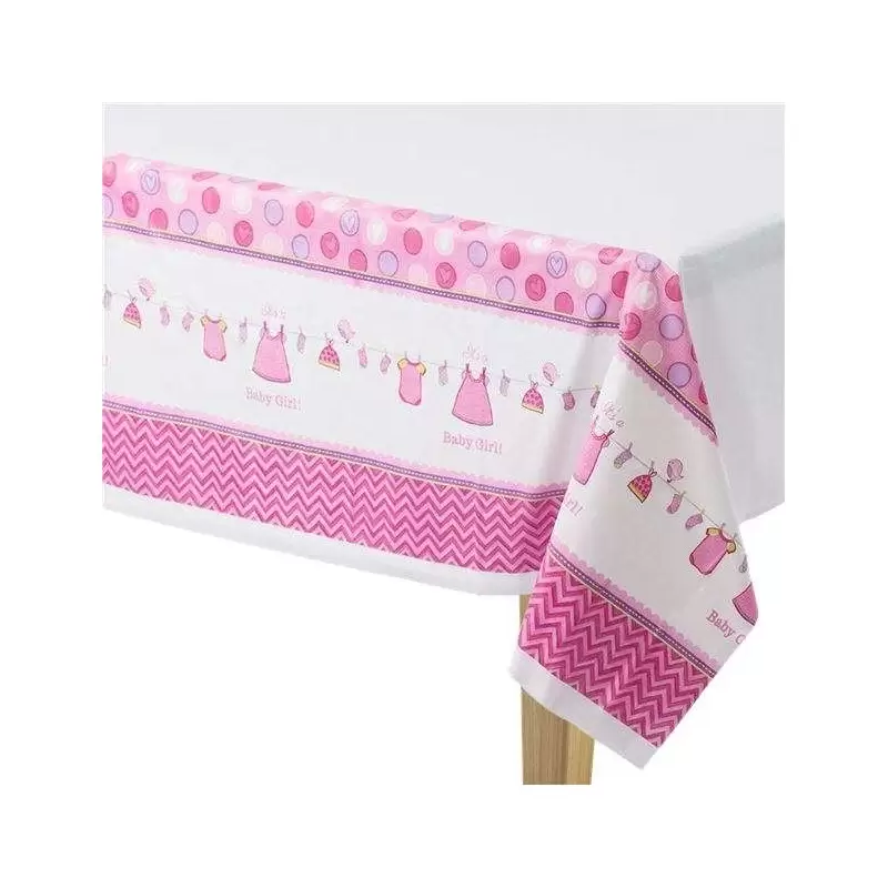 Kit n.13 baby shower girl rosa - accessori party pre nascita