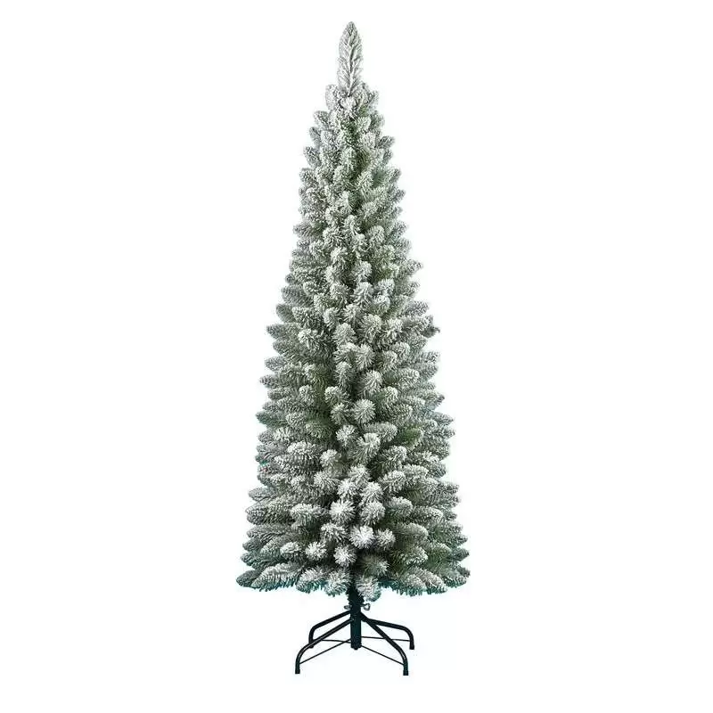 Albero di Natale innevato da 240 cm - abete finto ecologico