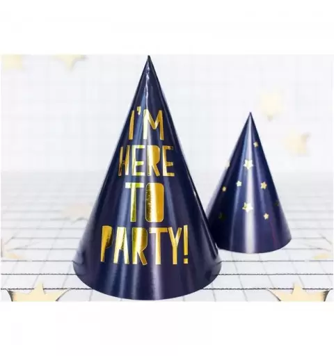 Cappellini happy new year in carta - 6 pz