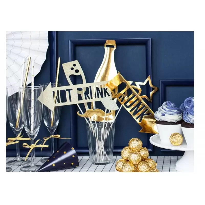 Set photo booth happy new year capodanno