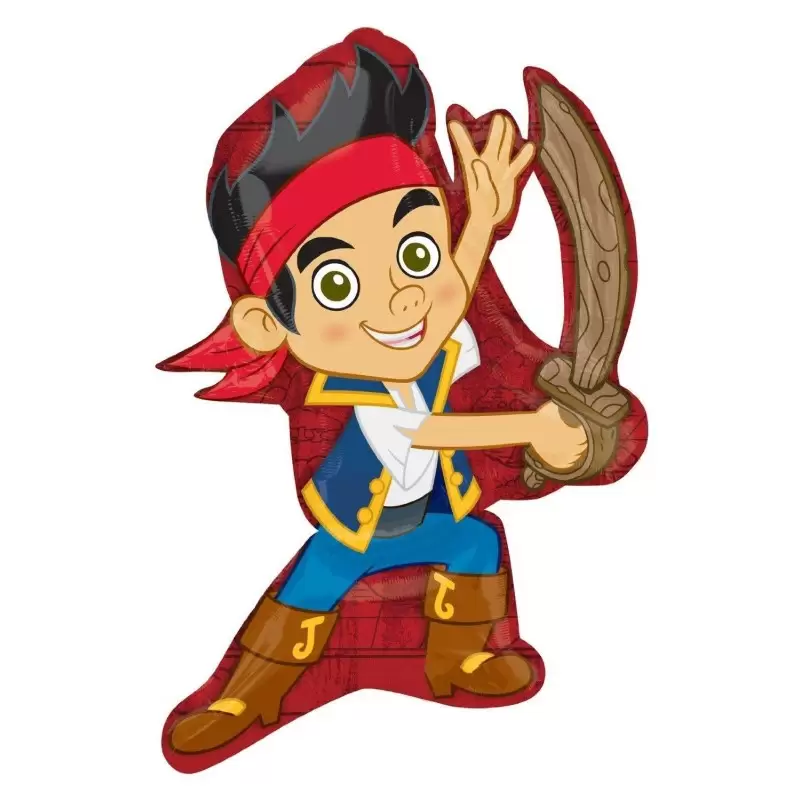 25676 PALLONCINO FOIL JAKE E I PIRATI DELL'ISOLA CHE NON C'E'