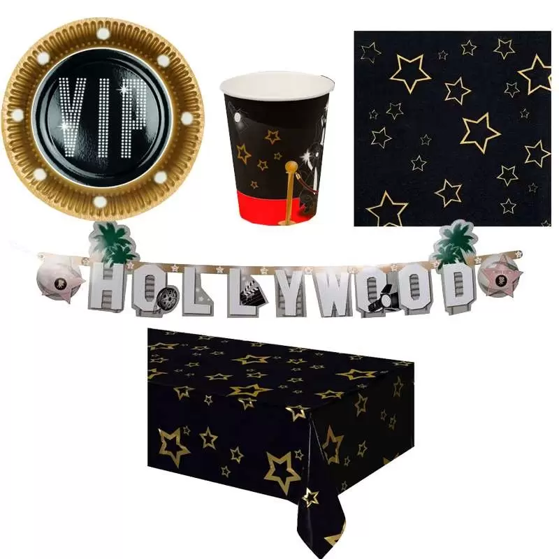 KIT N.13 VIP PARTY – ACCESSORI FESTA HOLLYWOOD PER 18