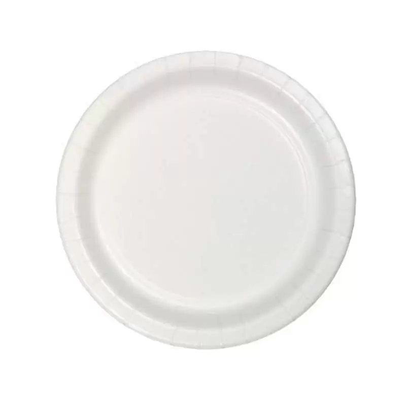 Piatti bianchi white - 8 pz