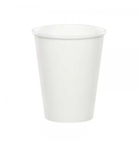 Bicchieri bianchi white - 8 pz