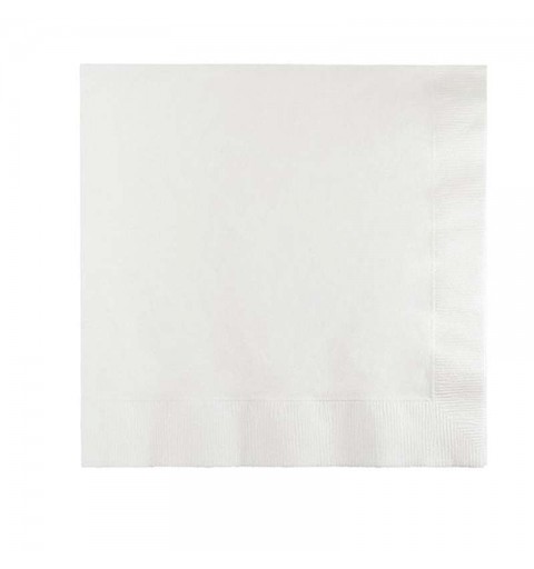 Tovaglioli bianchi white - 20 pz