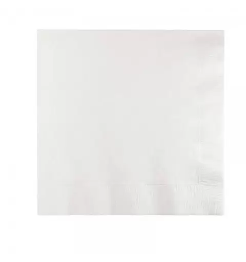 Tovaglioli bianchi white - 20 pz