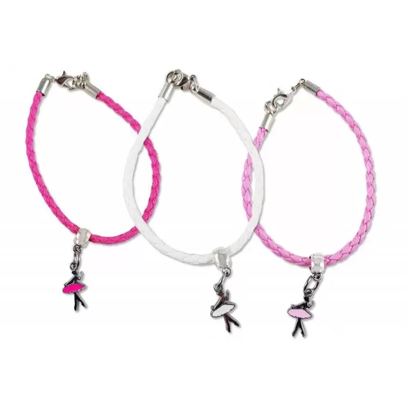 Braccialetto con ballerina - 10 pz