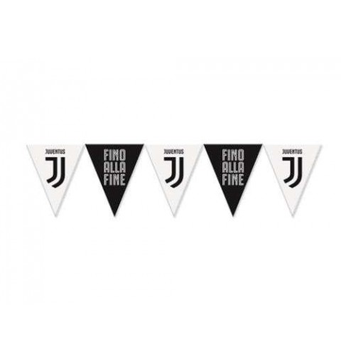 Kit n.62 Juventus - addobbi festa bianco nera