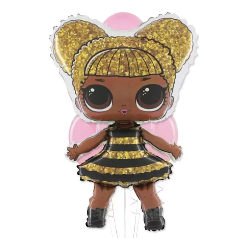 Composizione Lol con supershape - palloncini fai da te Queen Bee