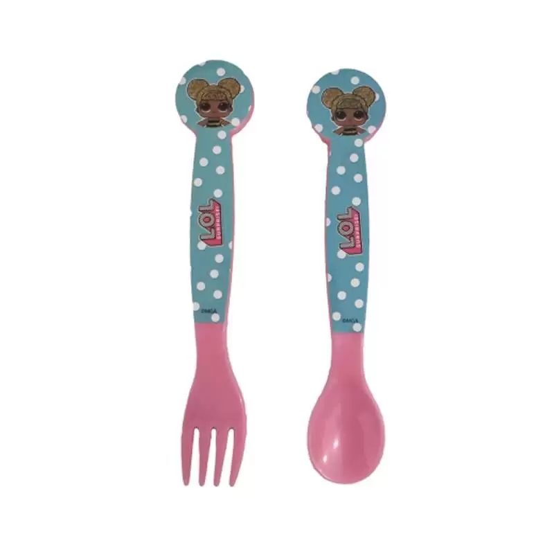 Posate Lol surprise - cucchiai e forchetta di plastica dura