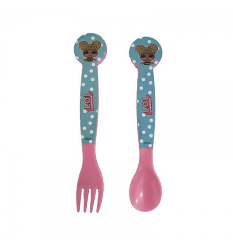 Posate Lol surprise - cucchiai e forchetta di plastica dura