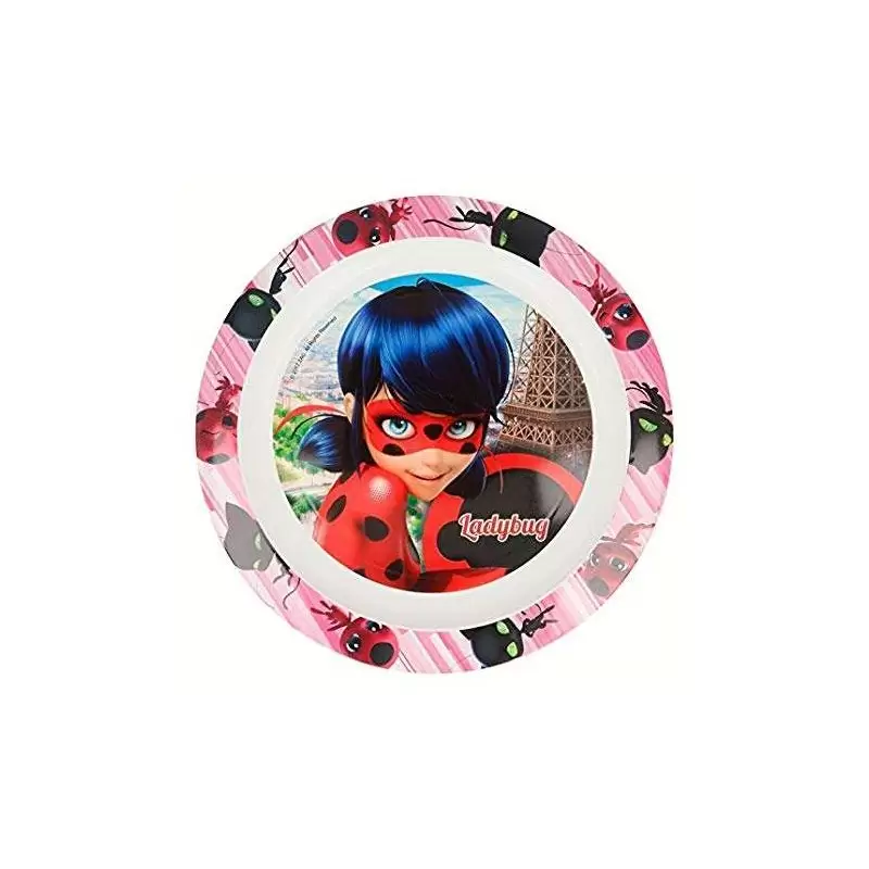 Piatto Ladybug in plastica resistente