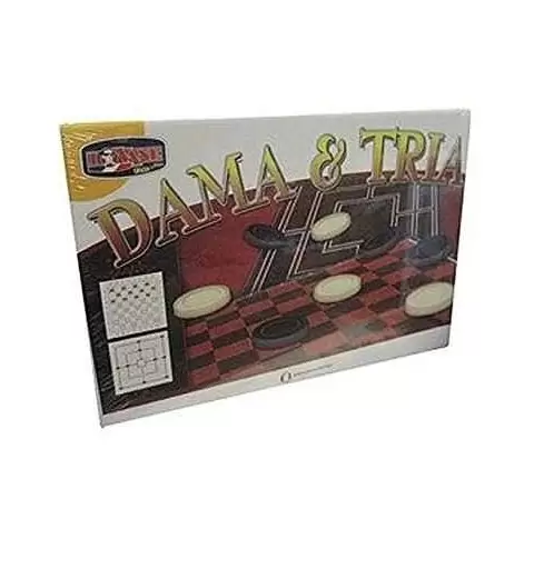 Dama e tria - gioco ad tavolo