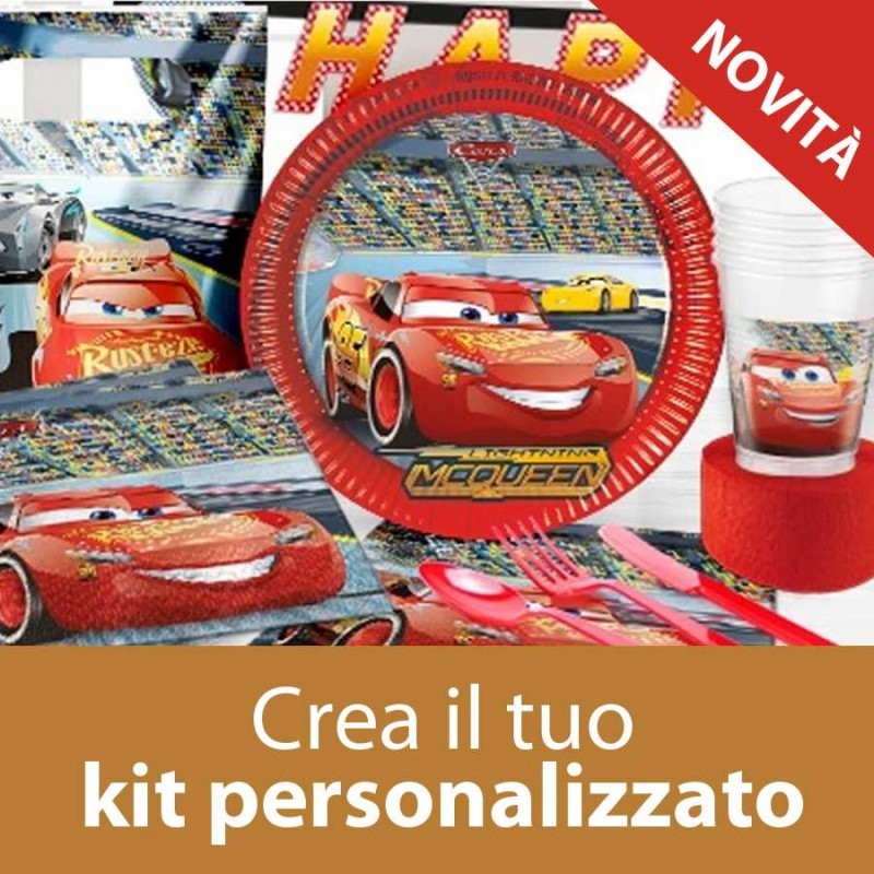Kit personalizzato Cars 3