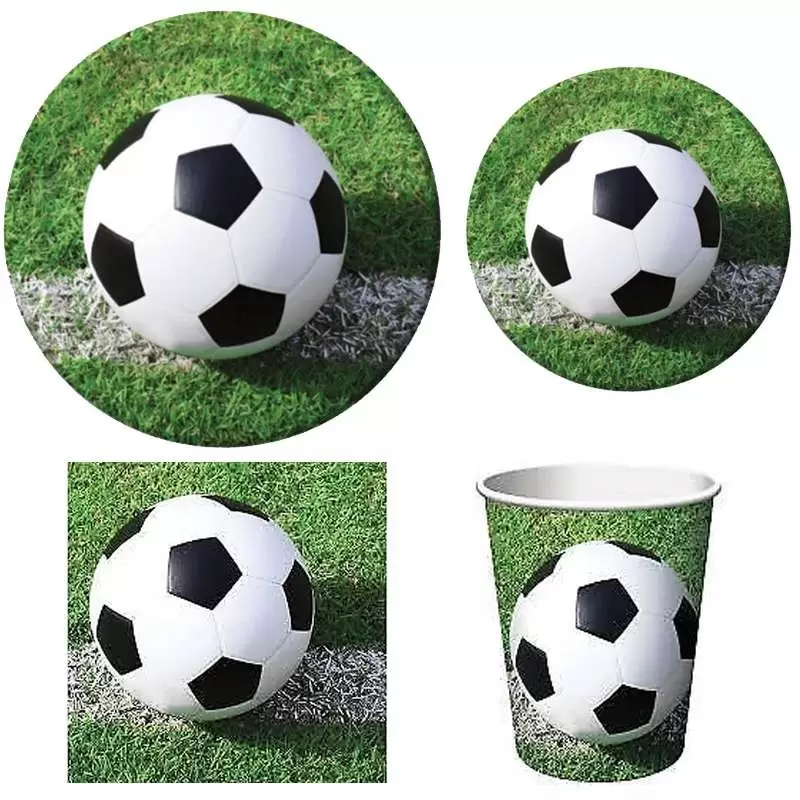 Kit n.47 calcio generico - coordinato tavola per 8