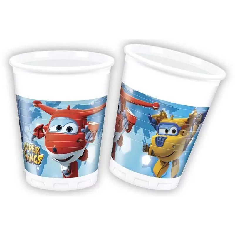 Kit n.47 Super Wings - coordinato tavola per 8