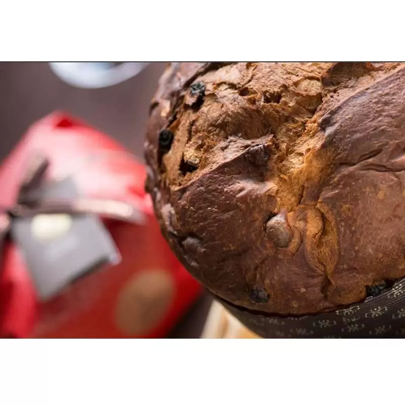Panettone artigianale tradizionale - con canditi e uvetta