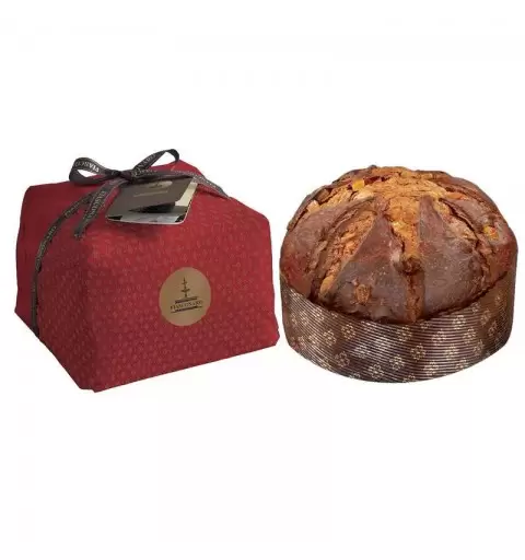 Panettone artigianale tradizionale - con canditi e uvetta