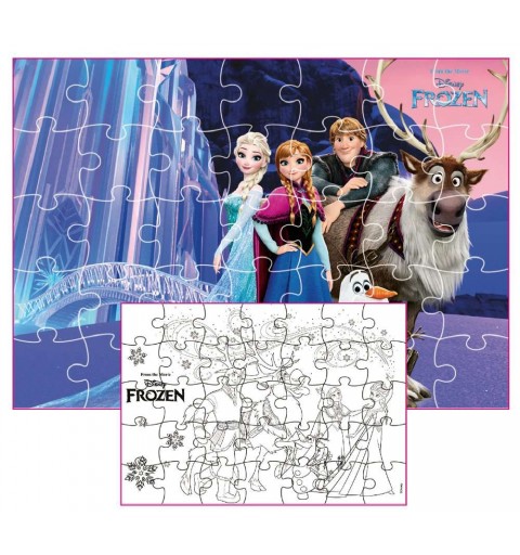 Scatola delle attività Frozen - colora disegna e gioca con Elsa e Anna