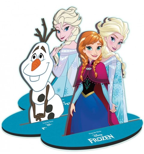 Scatola delle attività Frozen - colora disegna e gioca con Elsa e Anna