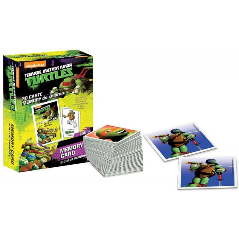Scatola delle attività tartarughe Ninja - disegna colora e gioca