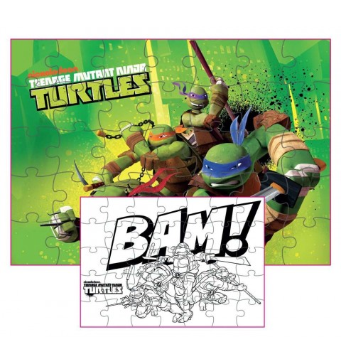 Scatola delle attività tartarughe Ninja - disegna colora e gioca