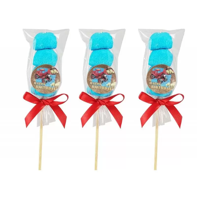 Spiedini marshmallow ruspe fai da tePE FAI DA TE