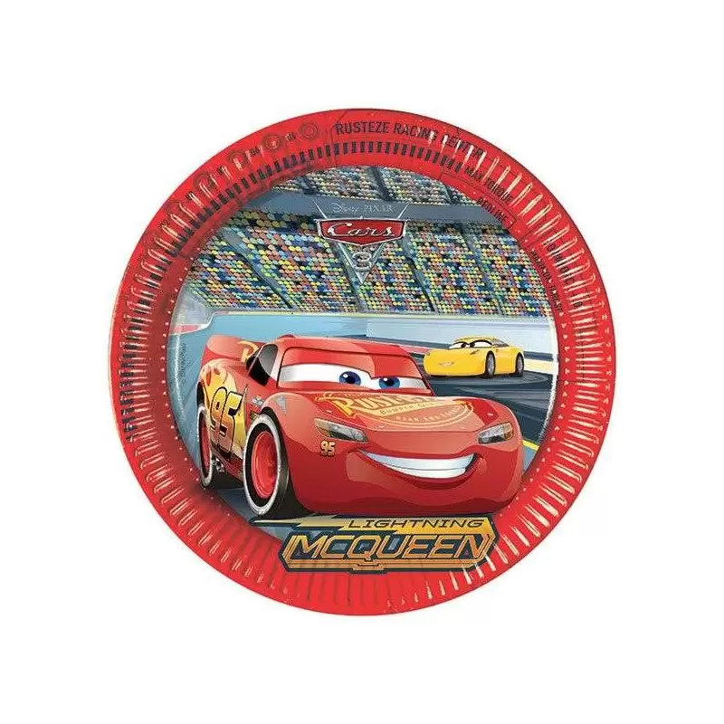 Kit n.47 Cars - accessori tavola per compleanno Saetta Mc Queen