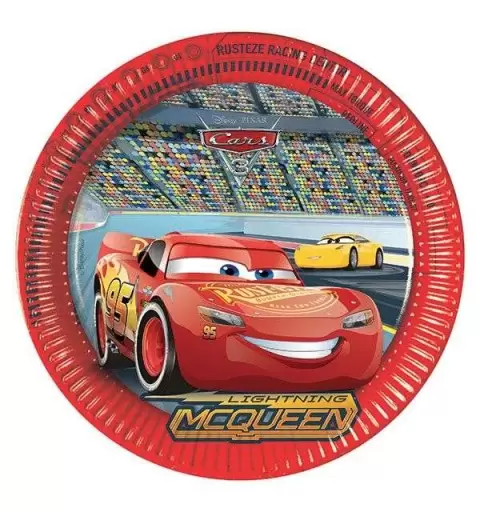 Kit n.47 Cars - accessori tavola per compleanno Saetta Mc Queen
