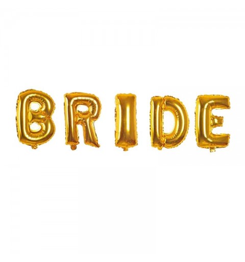 Scritta Bride con foil oro