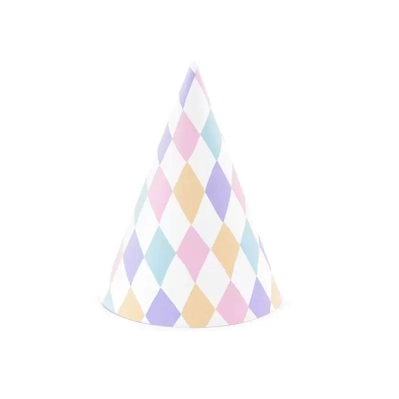 Cappellini cono unicorn - 18 pz