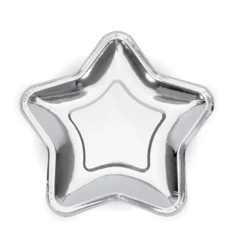 Kit n.2 twinkle twinkle little star - celeste e argento E ARGENTO