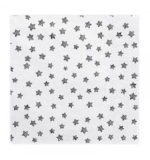 Kit n.2 twinkle twinkle little star - celeste e argento E ARGENTO