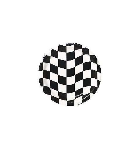 Kit n.9 formula 1 bandiera scacchi - accessori festa per 24