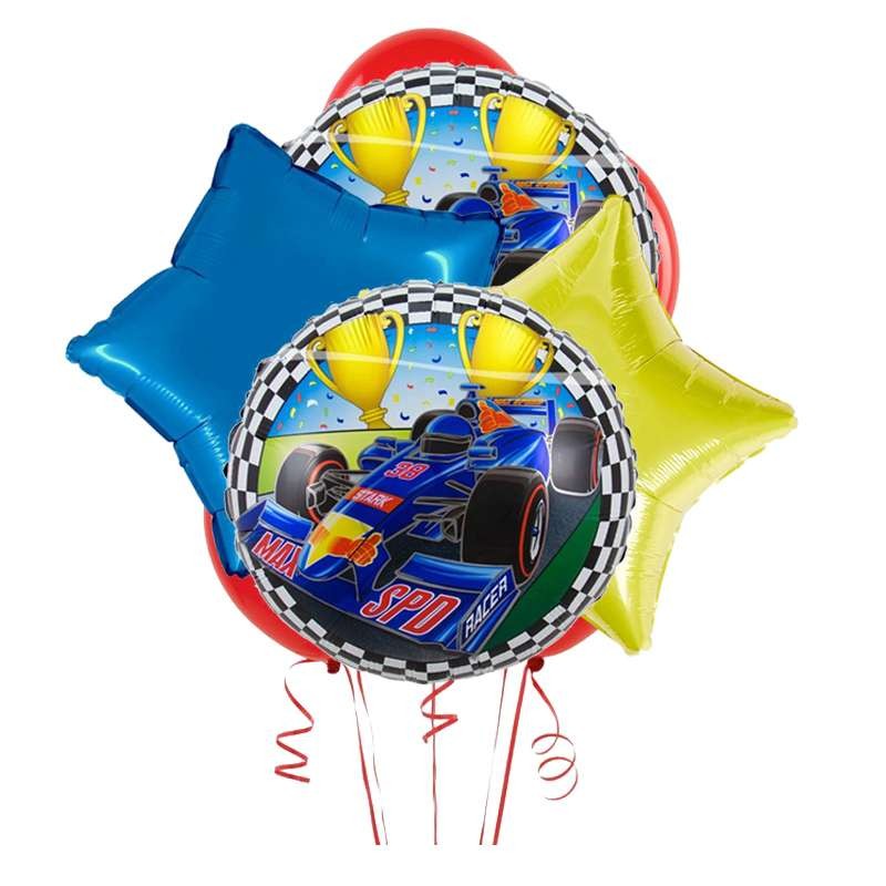 Bouquet n.9 Formula 1 - composizione palloncini fai da te