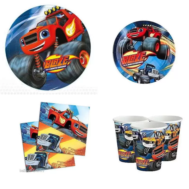 Kit n.47 Blaze e le mega machine - accessori tavola