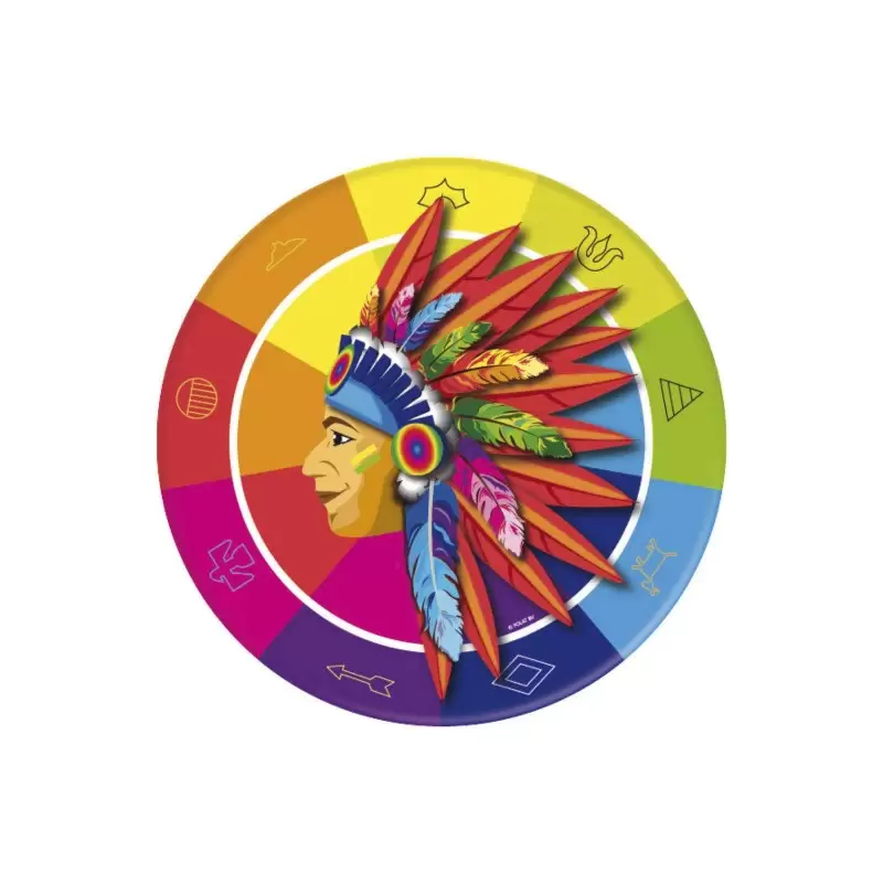 Piatti Indiani d'America - 8 pz