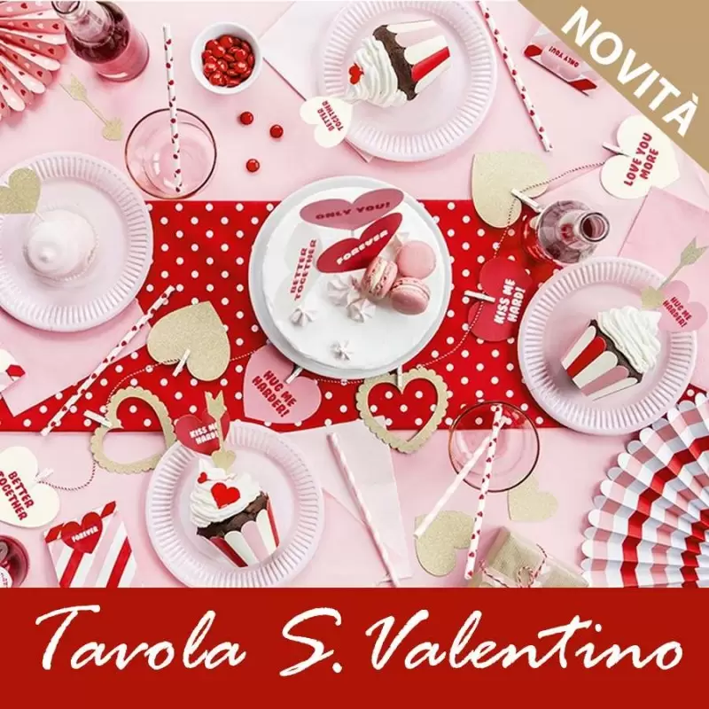 Tavola San Valentino - crea il tuo allestimento fai da te