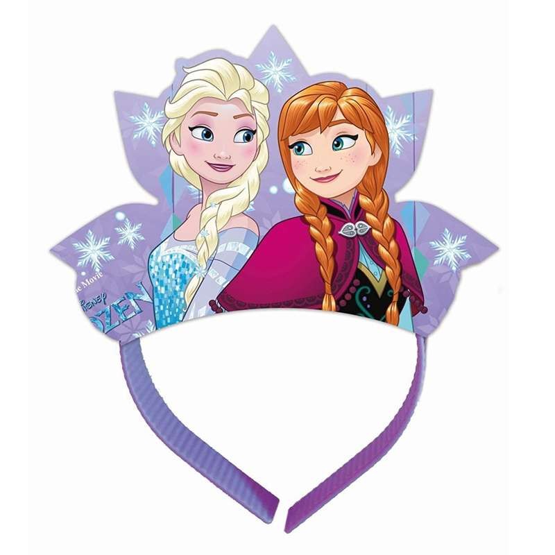 Corone Frozen Elsa e Anna - 4 pz