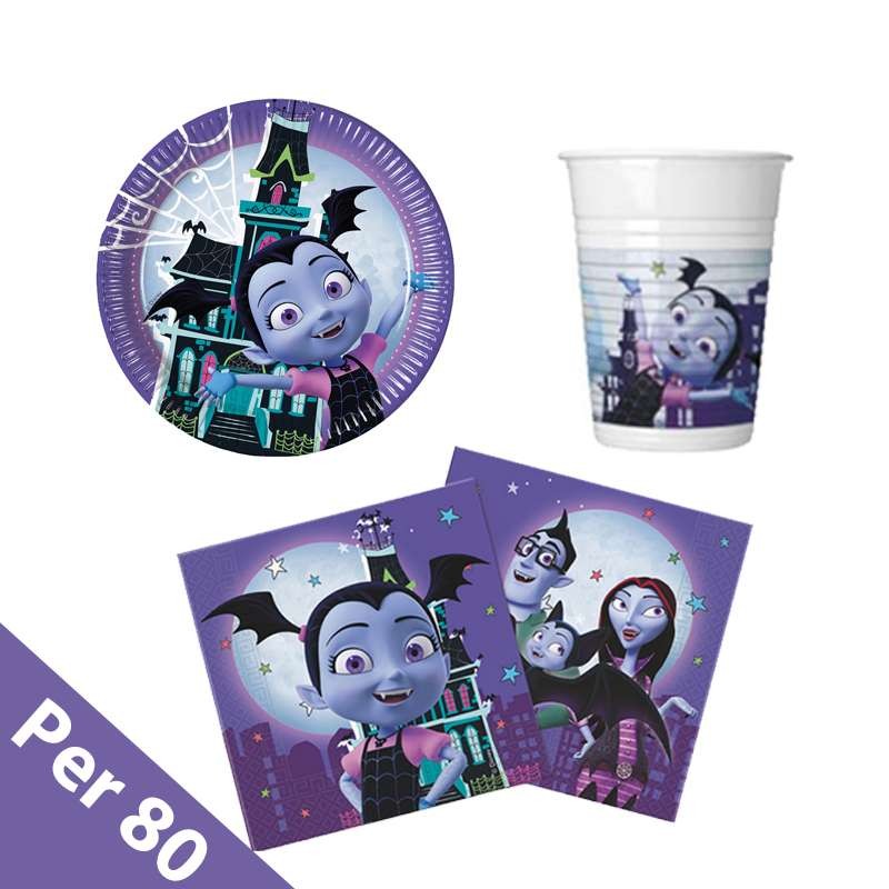 Kit n.29 Vampirina - set festa per 80 persone