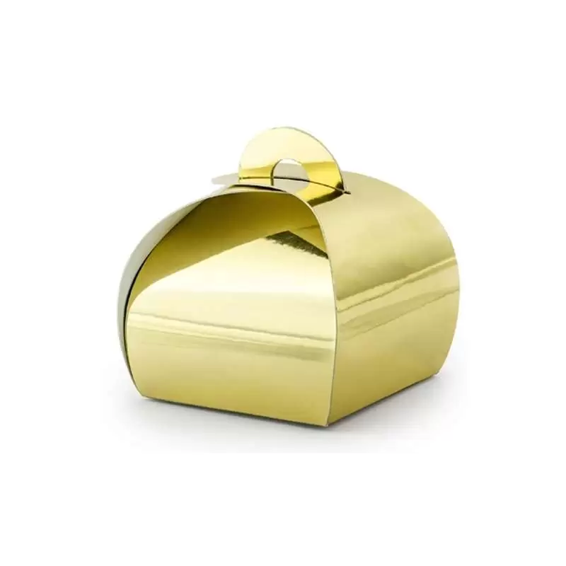 Scatoline portaconfetti oro gold - 20 pz