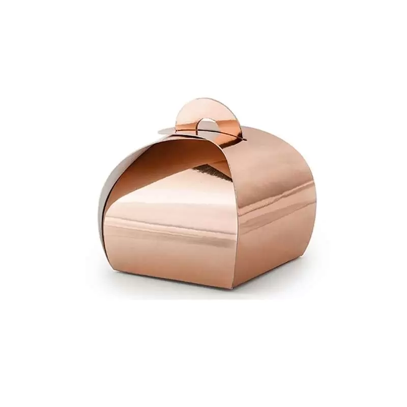 Scatoline portaconfetti rose gold - 20 pz